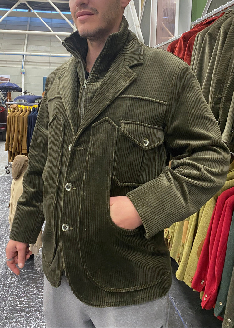 Maremmana green fustian jacket