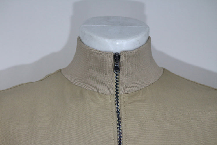 Cotton polo-style jacket