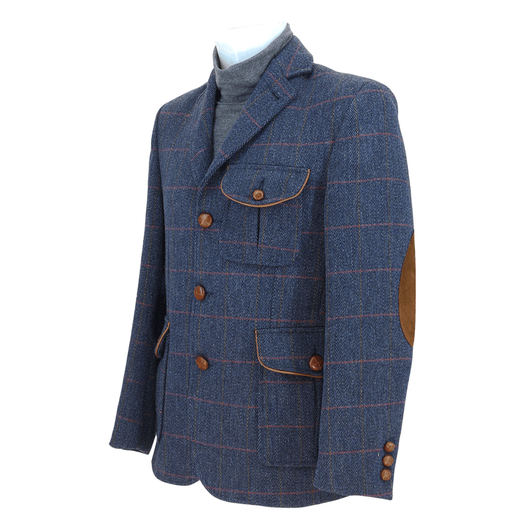 "Buttero" model wool tweed jacket