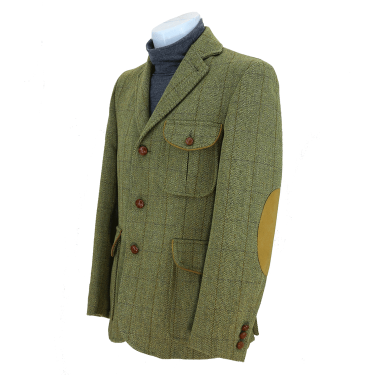 "Buttero" model wool tweed jacket