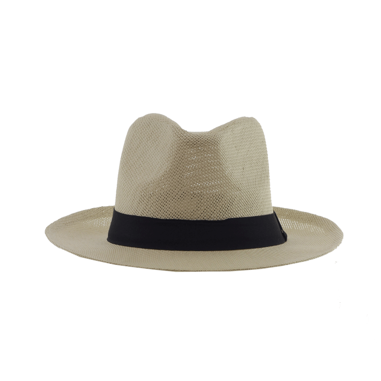 Cream paper hat