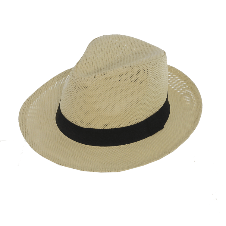 Cream paper hat