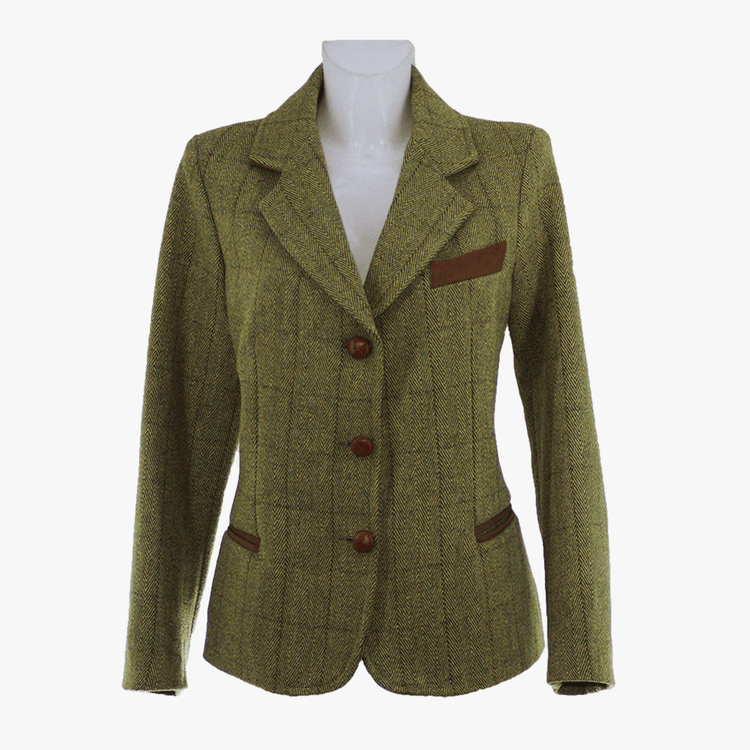 "Viola" model tweed wool jacket