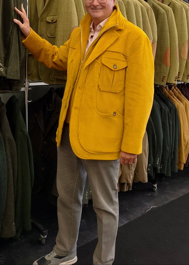 Maremmana green fustian jacket