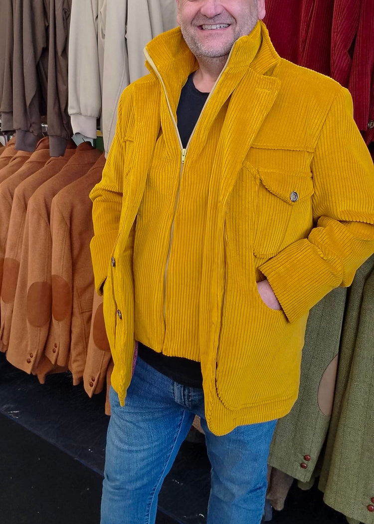 Maremmana green fustian jacket