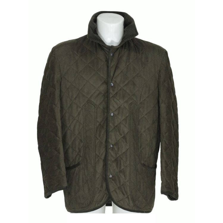 Unlined Maremma cotton jacket in blue