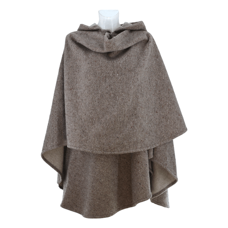 "Luisella" cape in Casentino melange