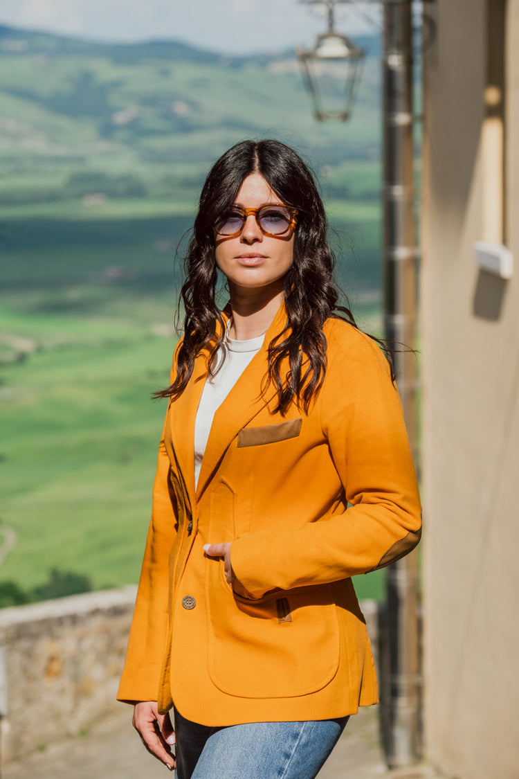 Maremma moleskin jacket, "Violetta" model