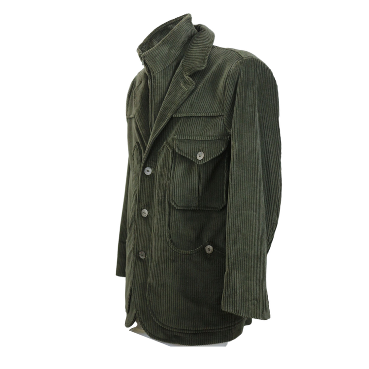 Maremmana green fustian jacket