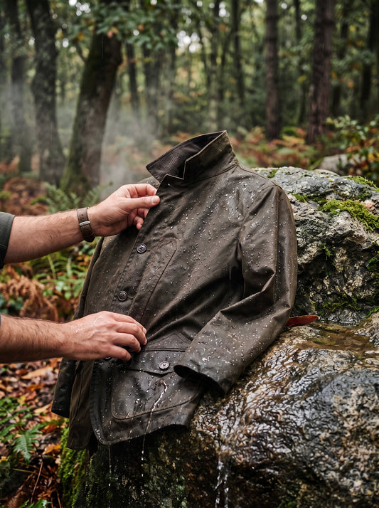 Nubuck oil cape