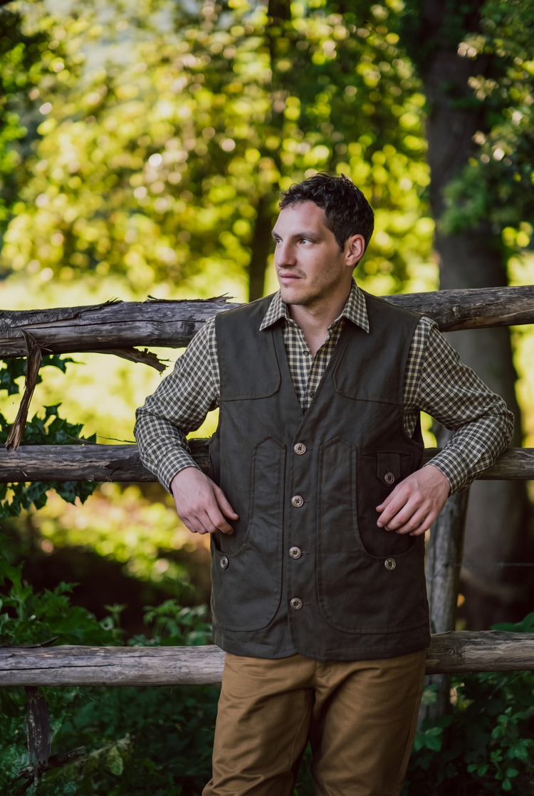 Nubuck oil cape
