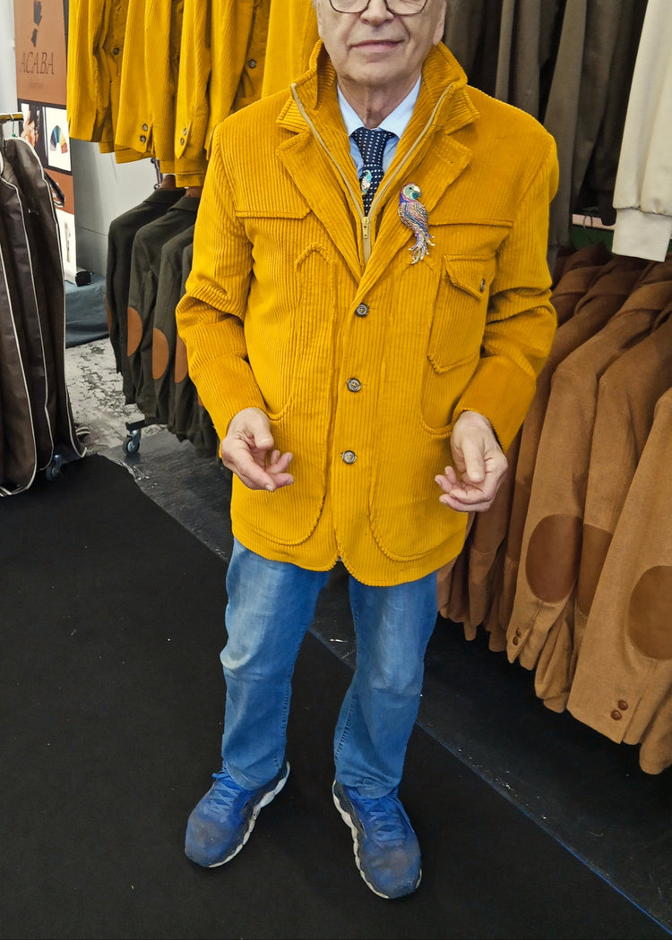 Maremmana green fustian jacket