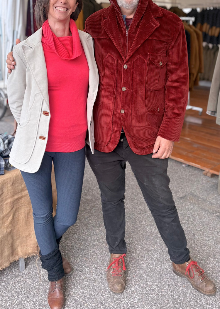 Maremmana green fustian jacket