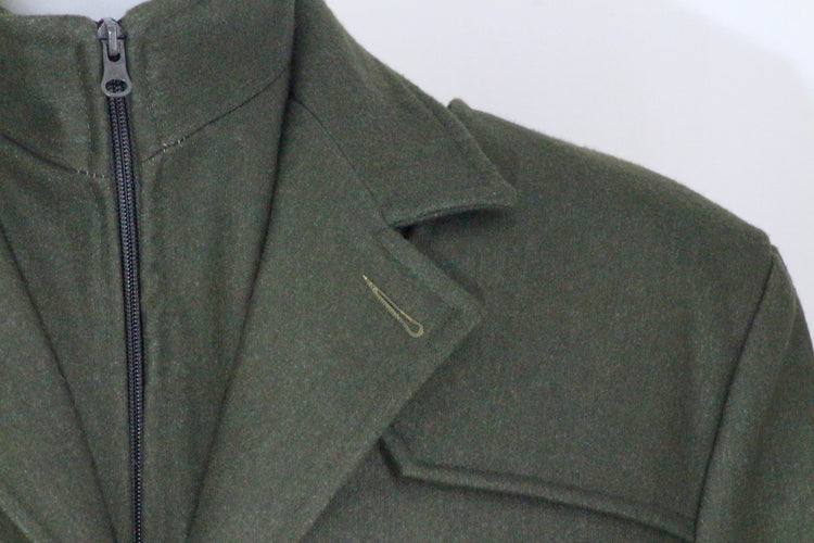Maremmana green fustian jacket
