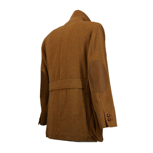 Amiata green tweed wool jacket