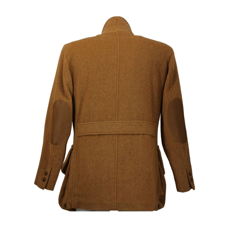 Amiata green tweed wool jacket