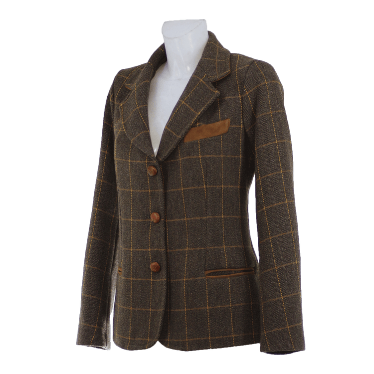 "Viola" model tweed wool jacket