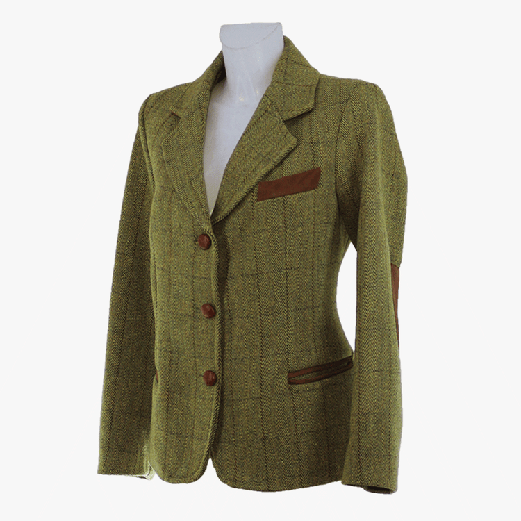 "Viola" model tweed wool jacket