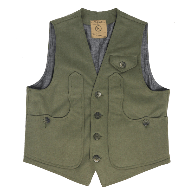 Maremma canvas vest