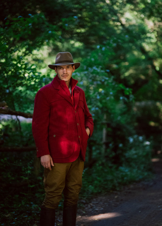 Maremmana green fustian jacket