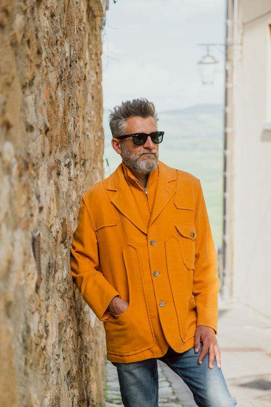 Maremmana green fustian jacket