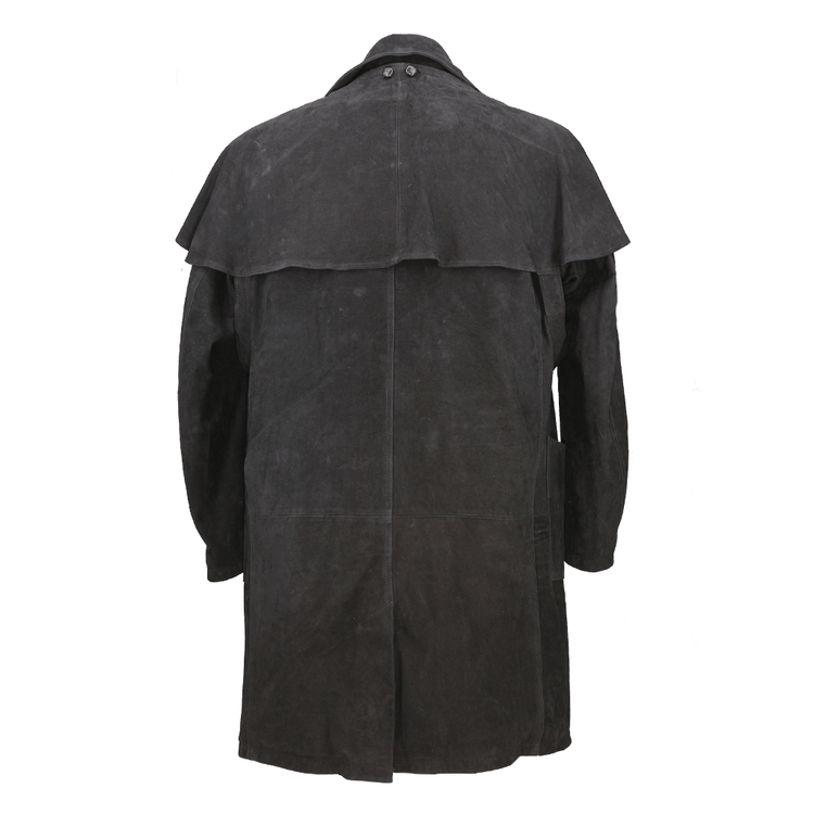 Greased calfskin cape