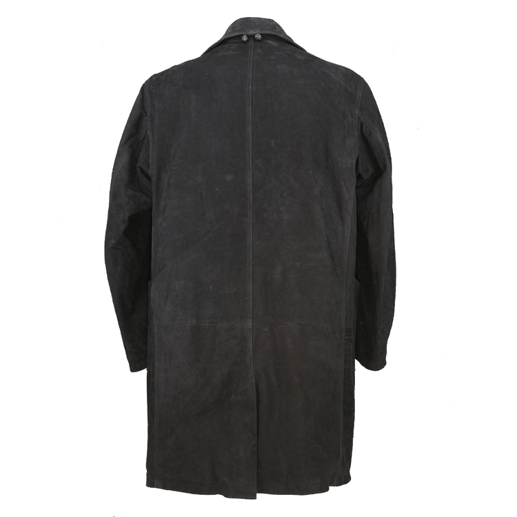 Greased calfskin cape