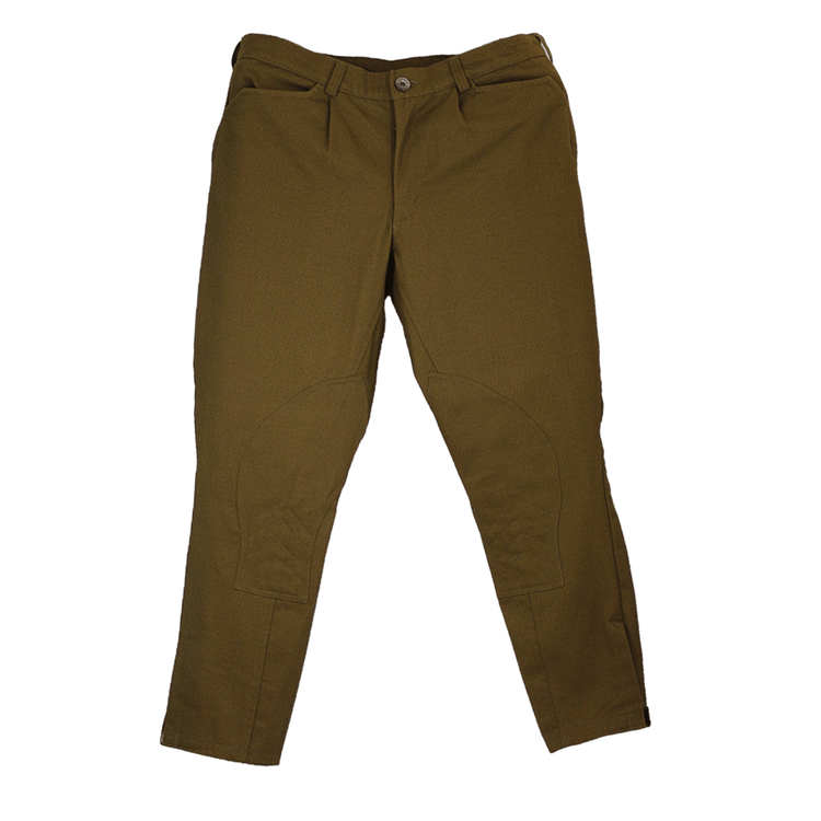 Maremma cotton trousers Massaua green