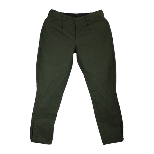 Maremma cotton trousers Massaua green