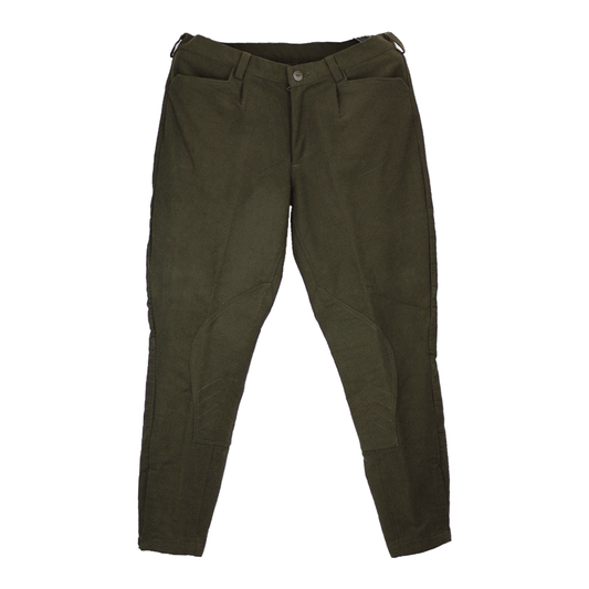 Maremma green moleskin trousers