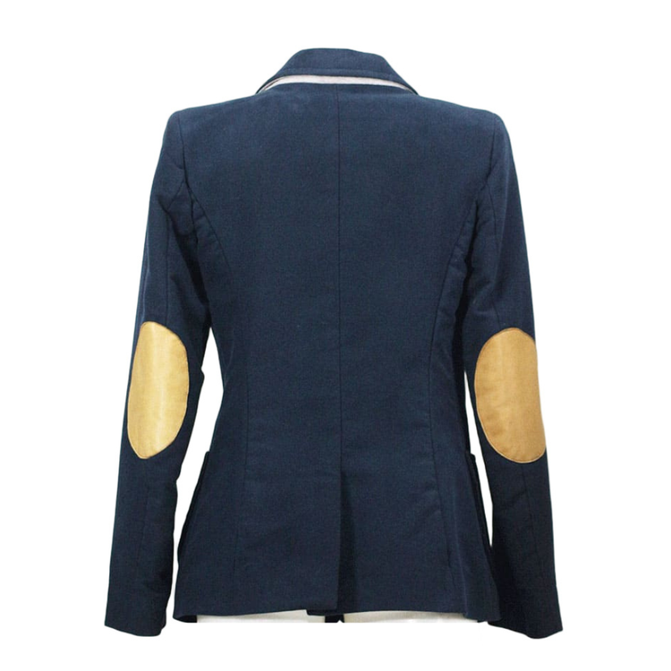 Violetta green fustian and leather trim